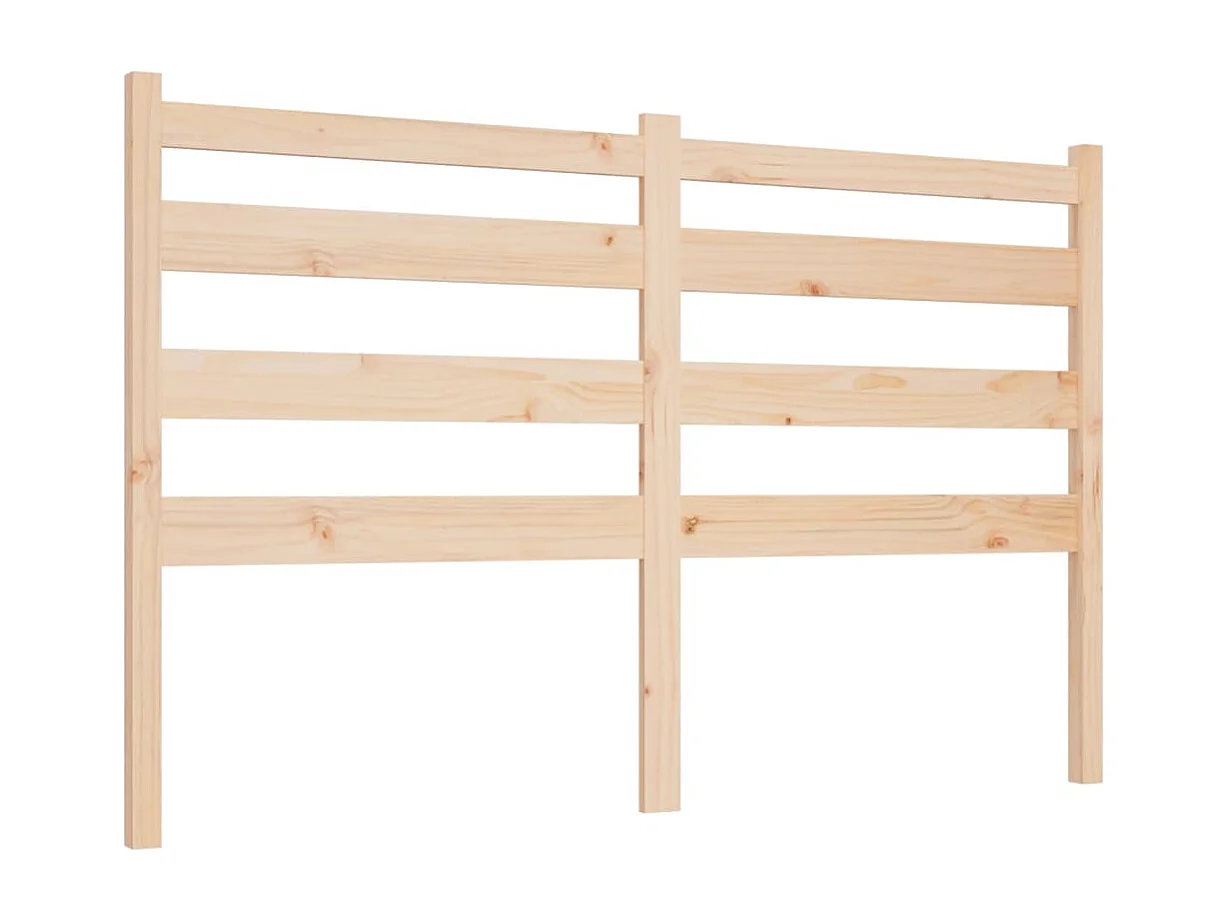 Hoofdbord 146x4x100 cm Massief grenenhout