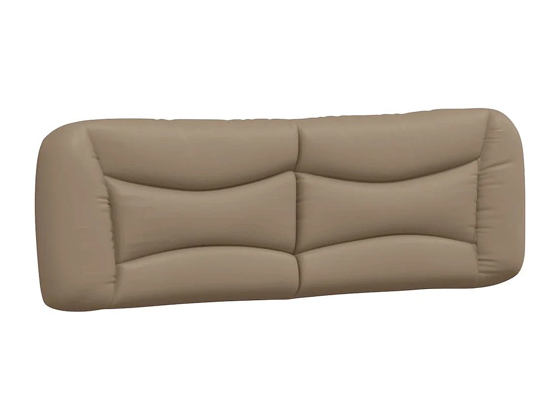 Cuscino testiera Cappuccino 160 cm in similpelle