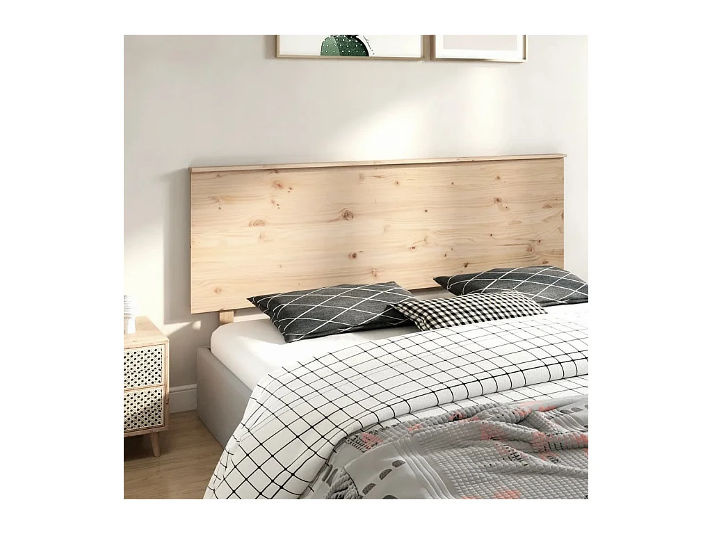 Kopfteil 184x6x82,5 cm Massivholz Kiefer