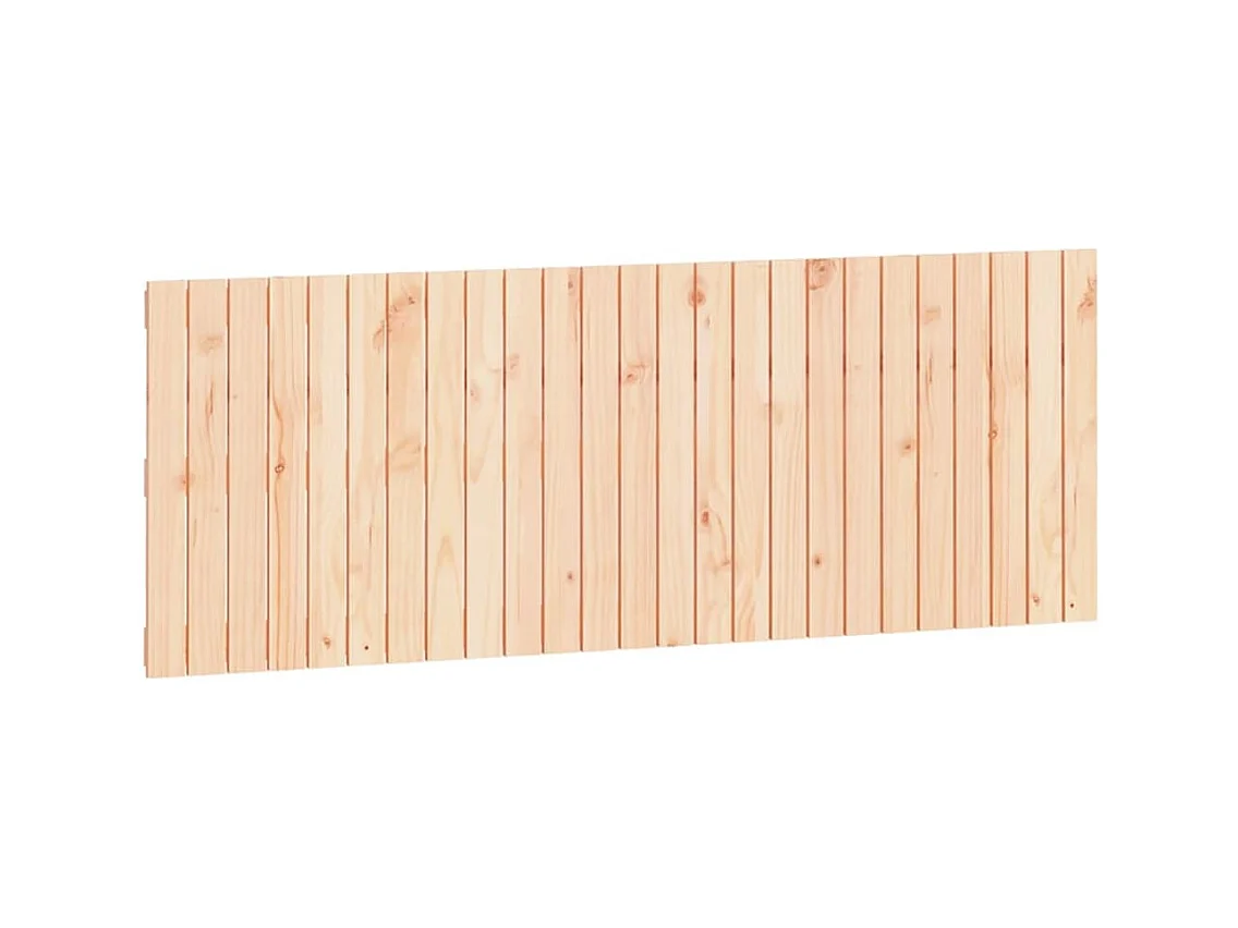 Wandhoofdbord 159,5x3x60 cm Massief grenenhout