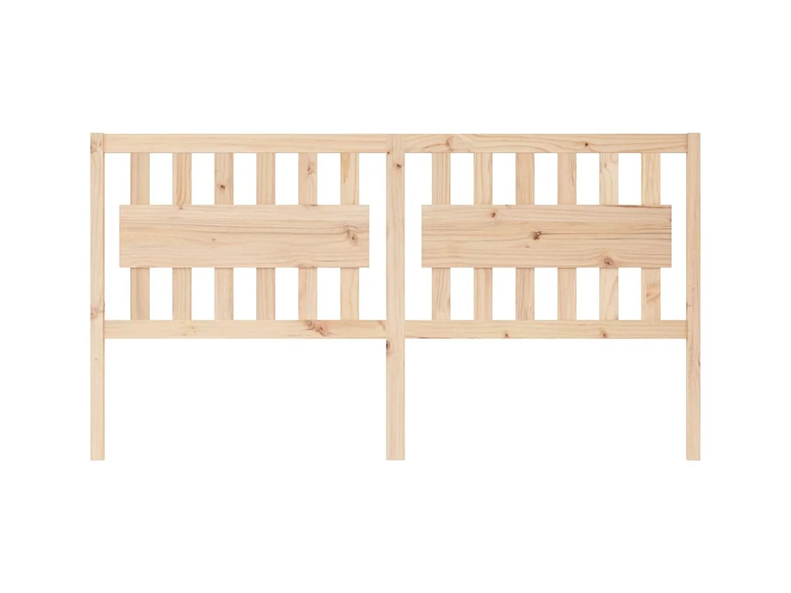 Tête de lit 185,5x4x100 cm Bois massif de pin