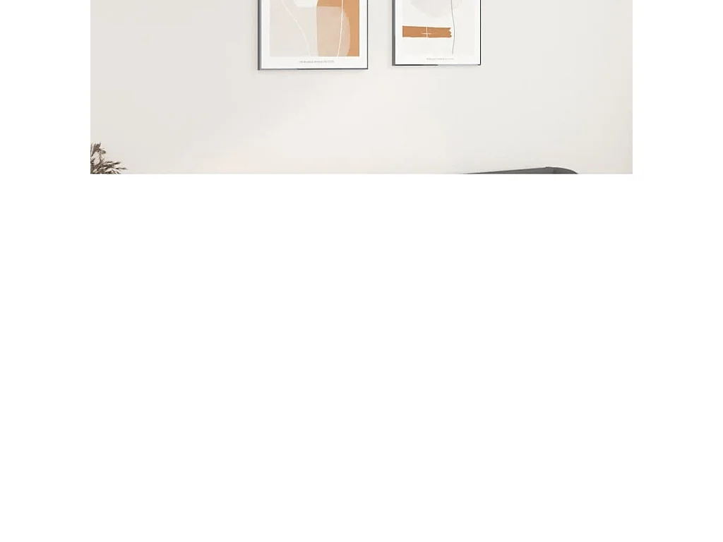 Tête de lit avec oreilles Gris 203x23x78/88 cm Similicuir