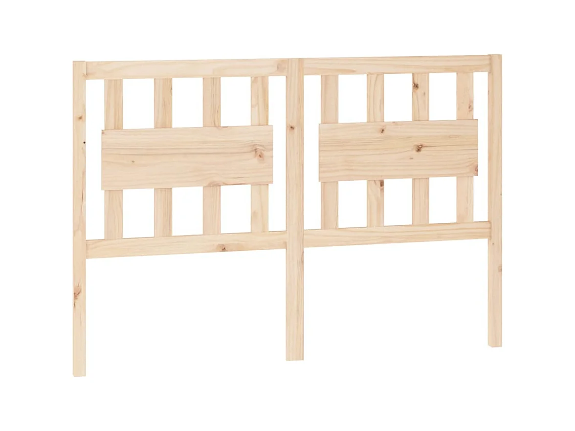 Cabecero 125,5x4x100 cm Madera maciza de pino