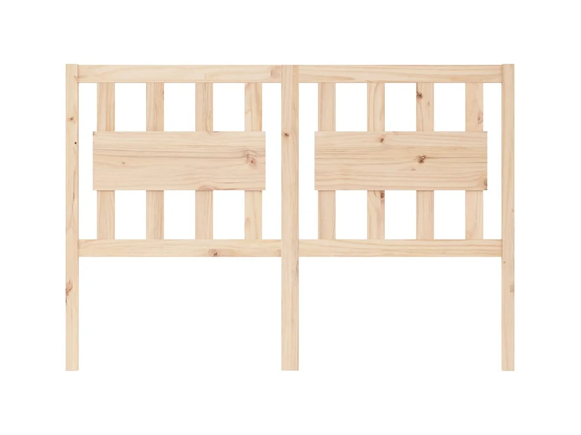 Cabecero 125,5x4x100 cm Madera maciza de pino