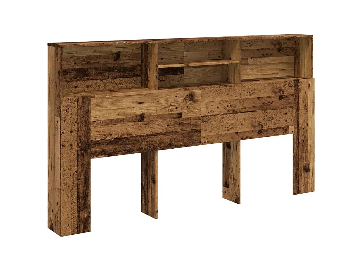 Altholz-Kopfteilschrank 180x19x103,5 cm