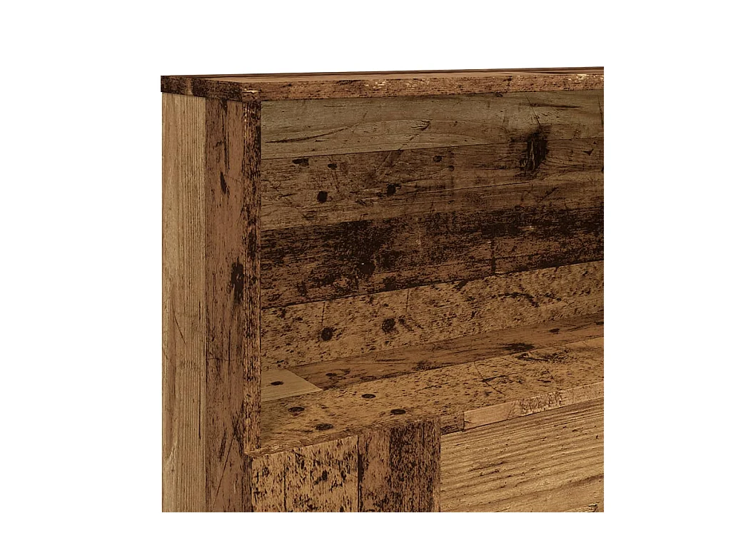 Altholz-Kopfteilschrank 180x19x103,5 cm