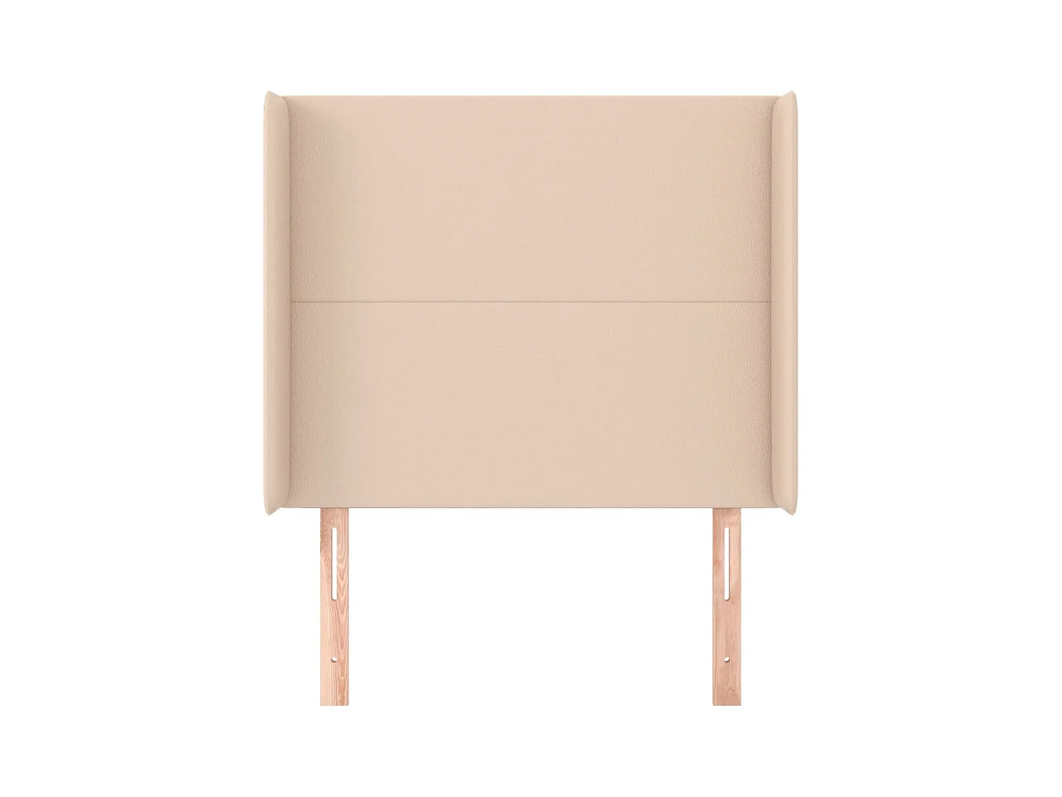 Cabecero con orejas Cappuccino 103x16x118/128 cm