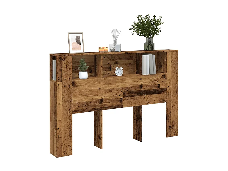 Cabecero de cama de madera antigua 160x18,5x103,5 cm