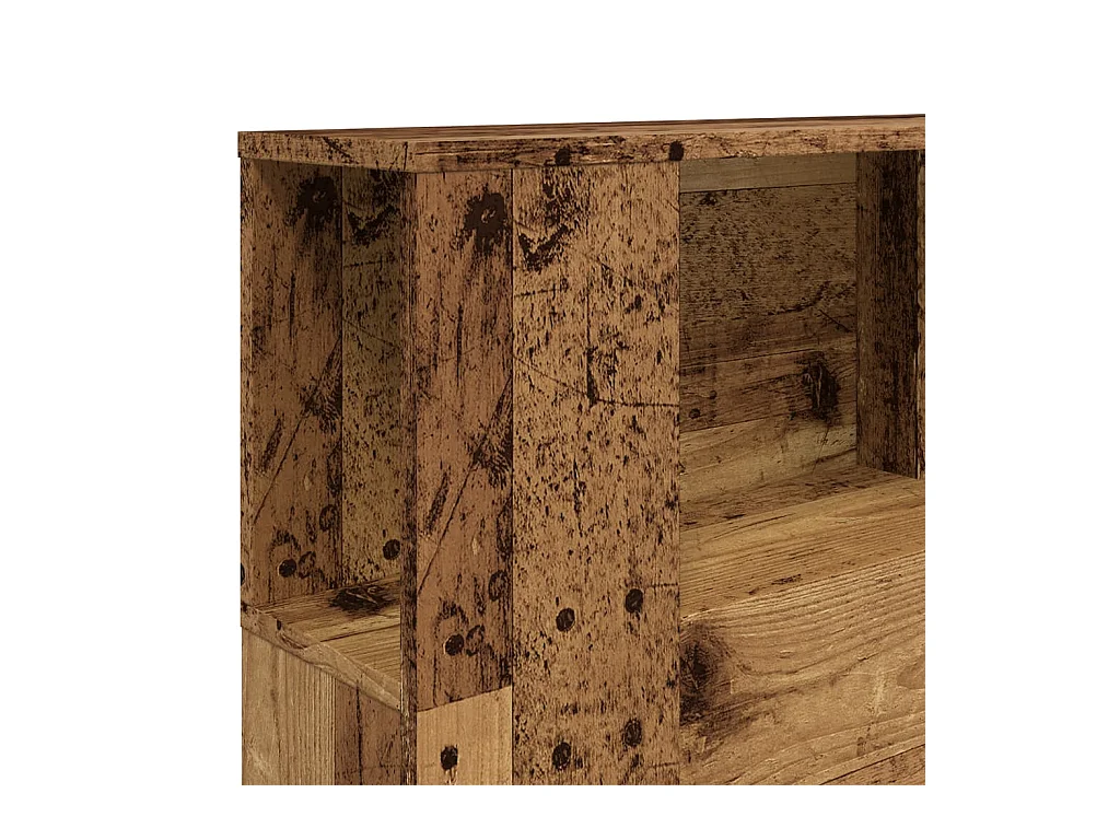 Cabecero de cama de madera antigua 160x18,5x103,5 cm