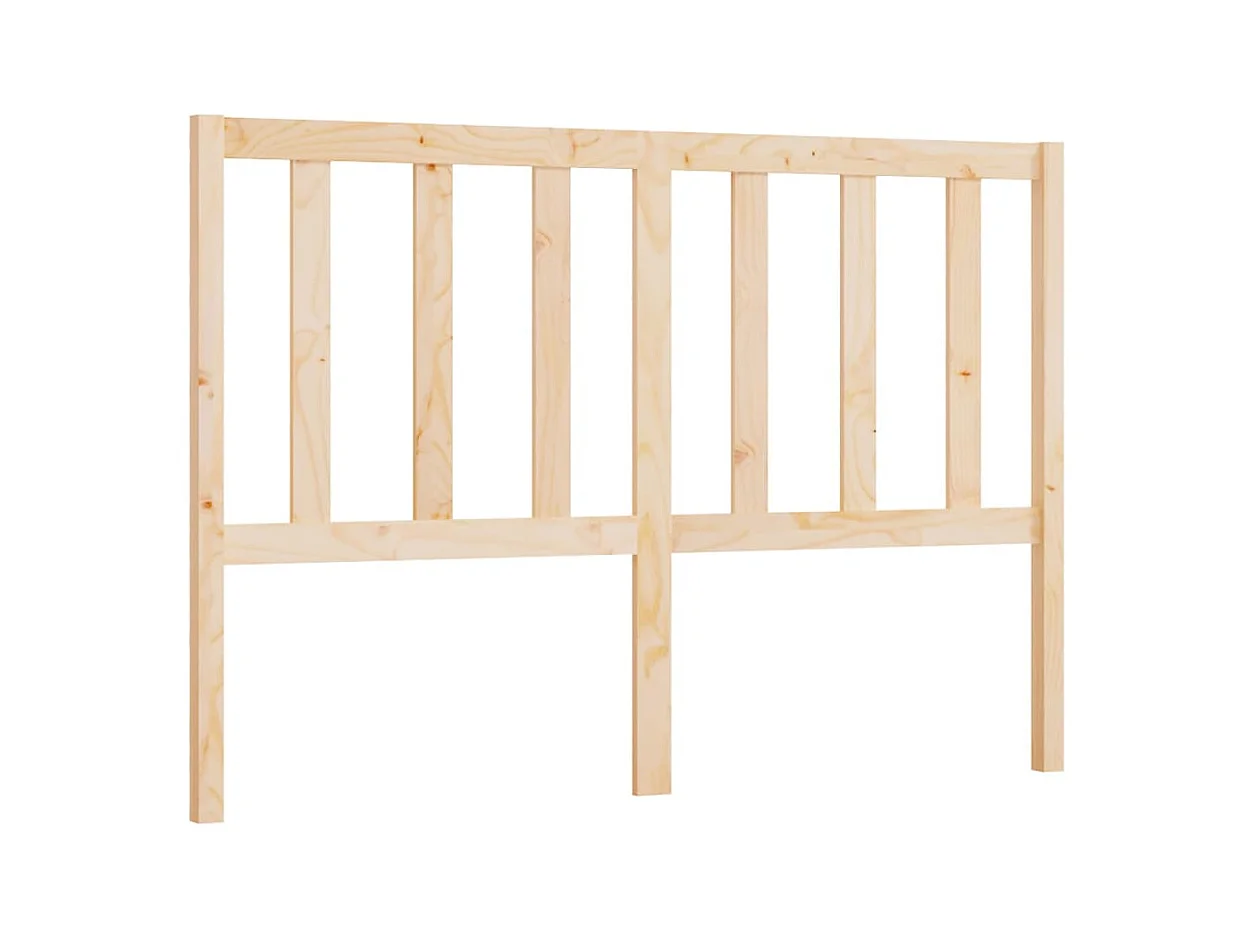 Cabecero 126x4x100 cm Madera maciza de pino