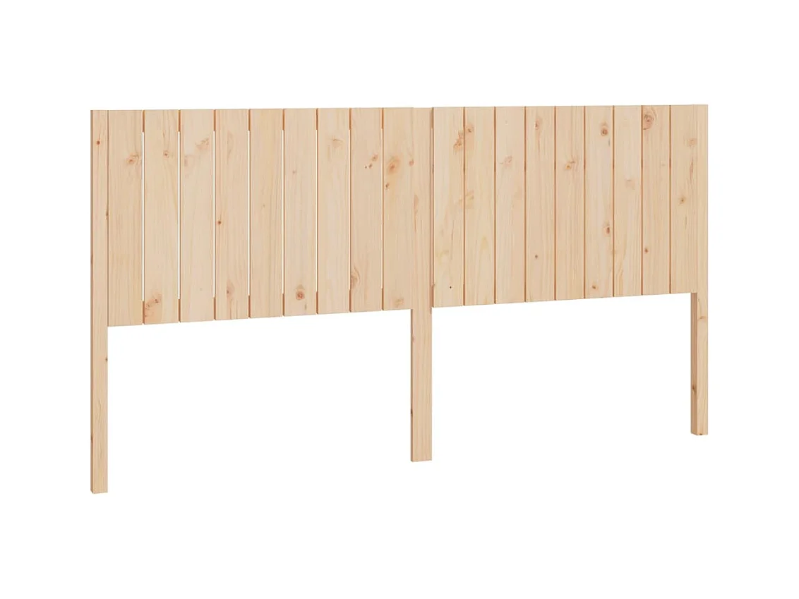 Tête de lit 185,5x4x100 cm Bois massif de pin