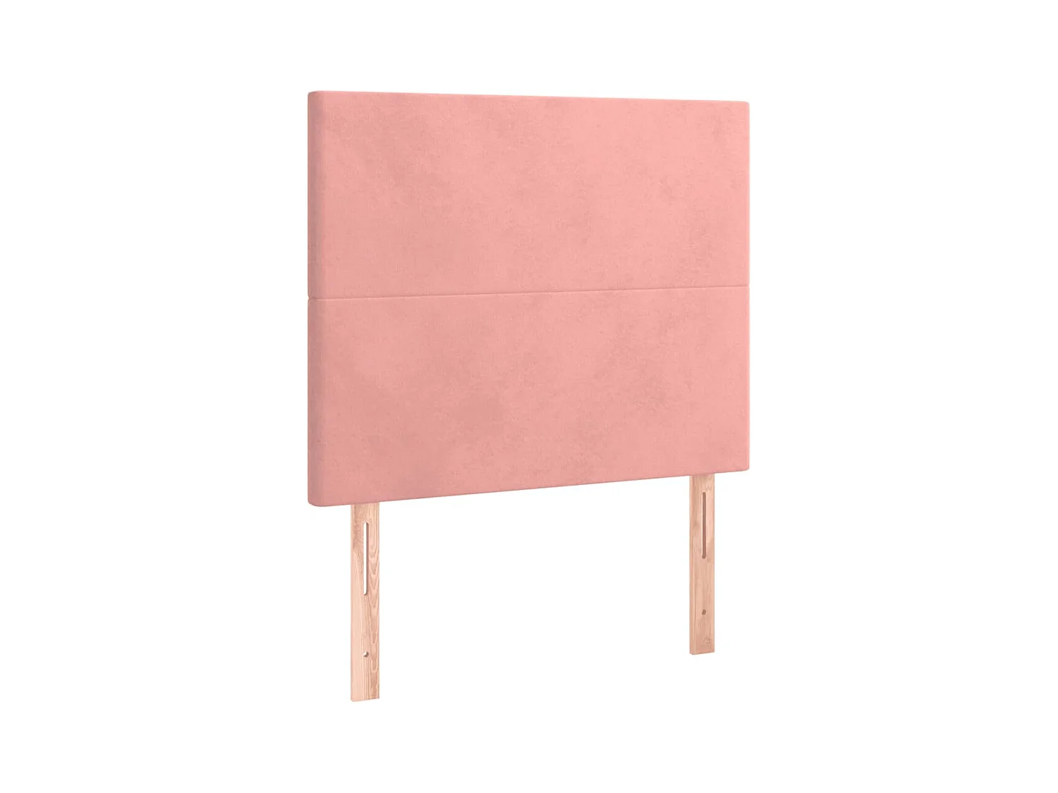 Tête de lit à LED Rose 90x5x118/128 cm Velours