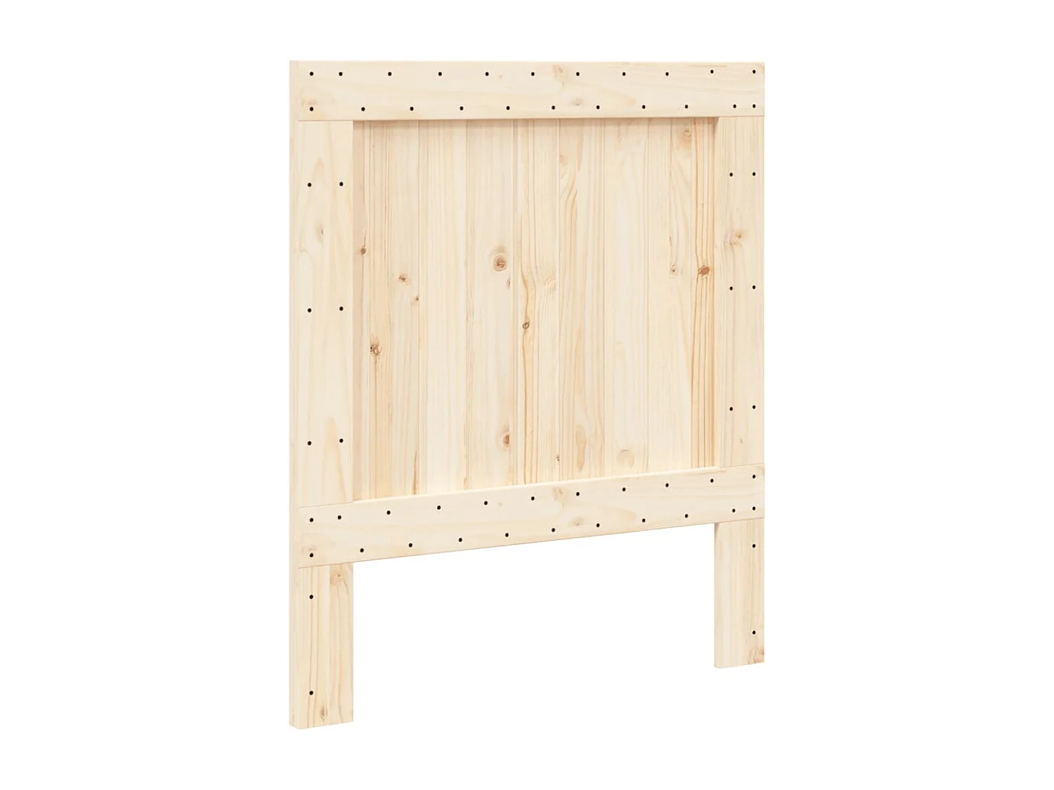 Testiera 80x104 cm in legno massello di pino