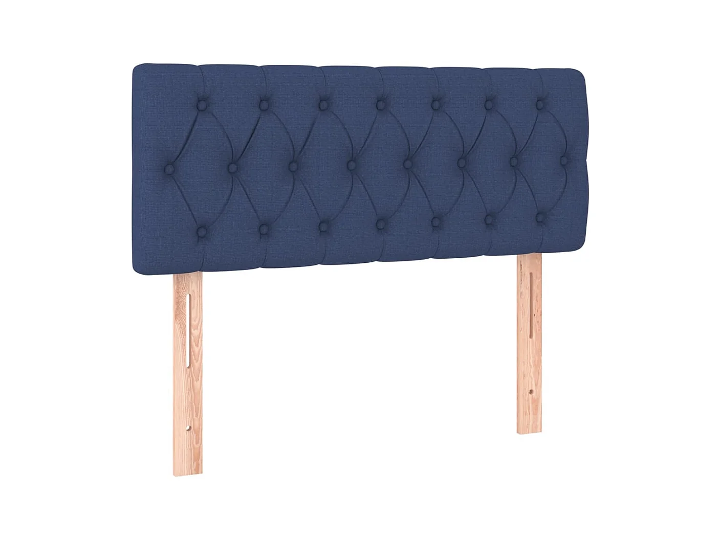 Blauw LED hoofdbord 90x7x78/88 cm Stof