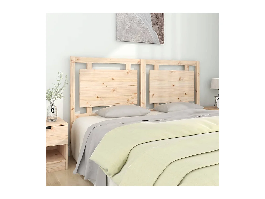 Cabecero 165,5x4x100 cm Madera maciza de pino