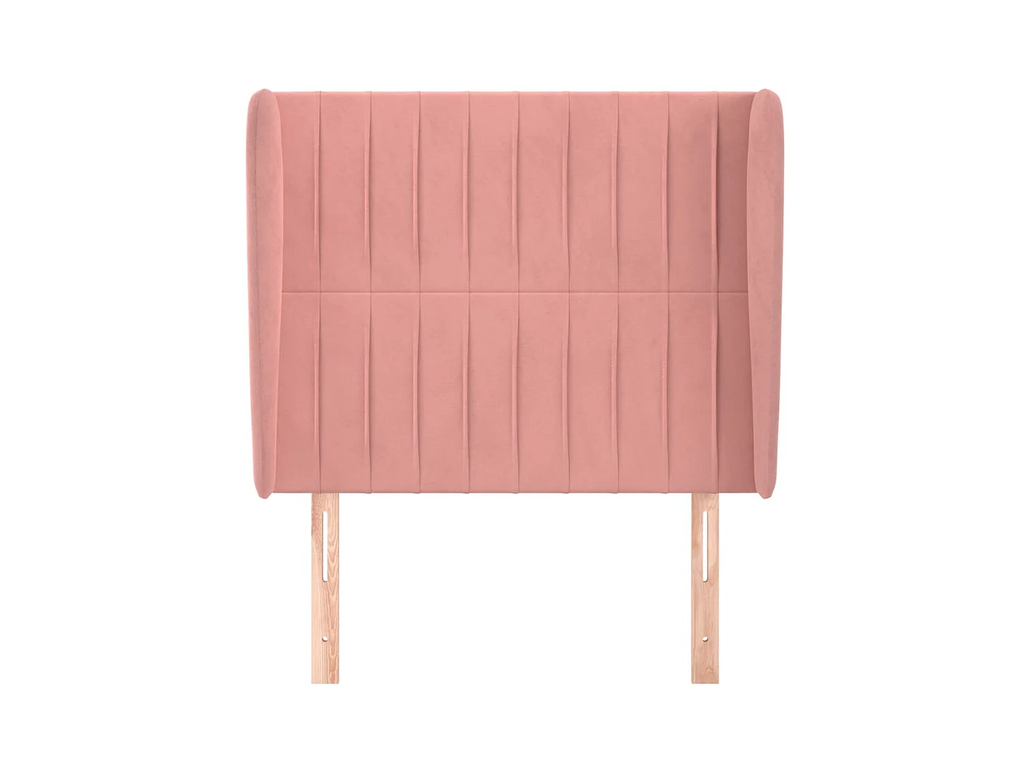 Hoofdbord met vleugels Rose 103x23x118/128 cm Fluweel