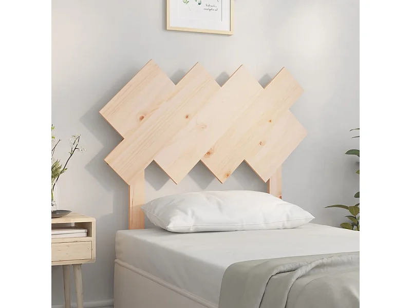 Hoofdbord 92x3x81 cm Massief grenenhout