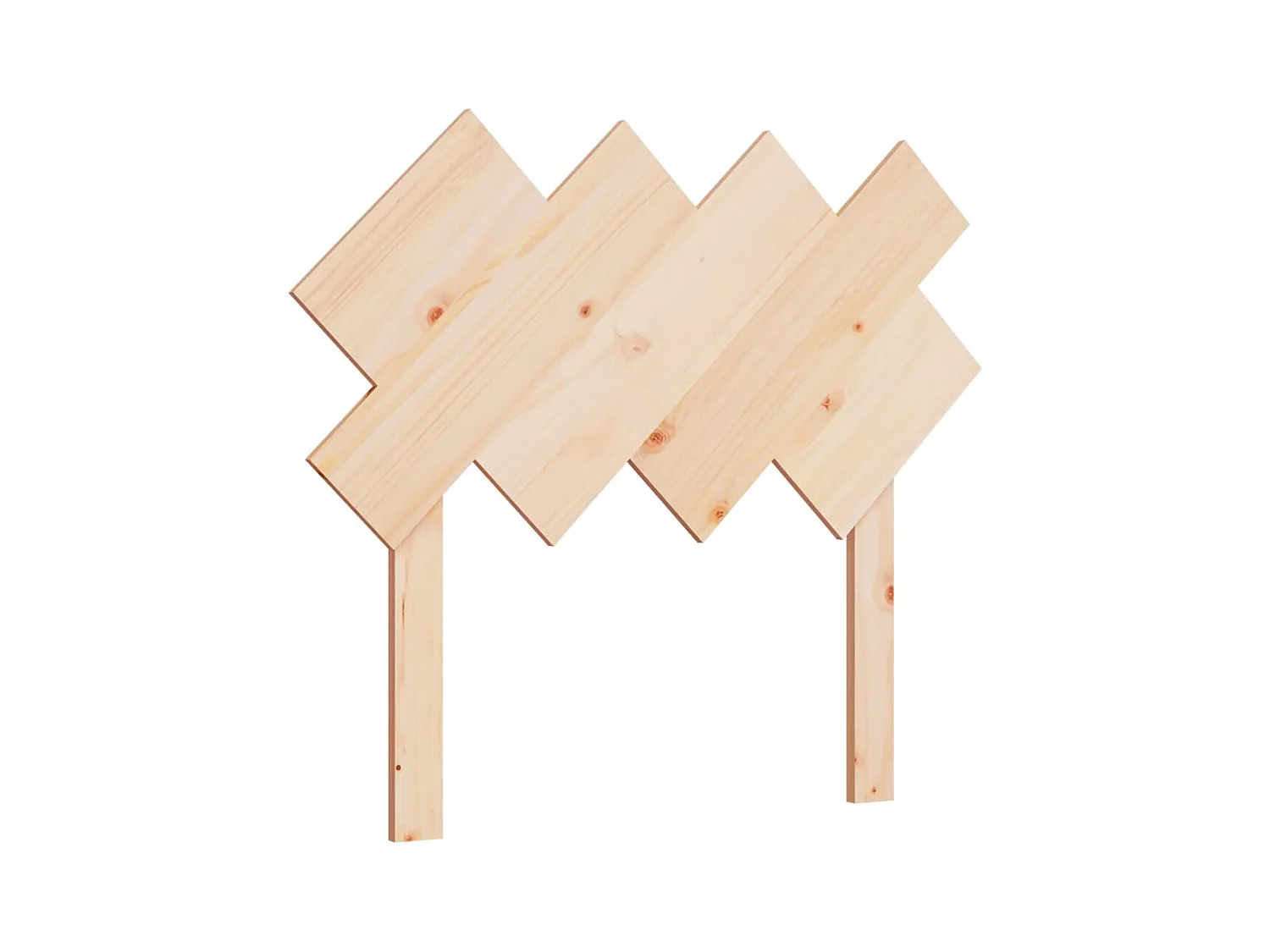 Hoofdbord 92x3x81 cm Massief grenenhout