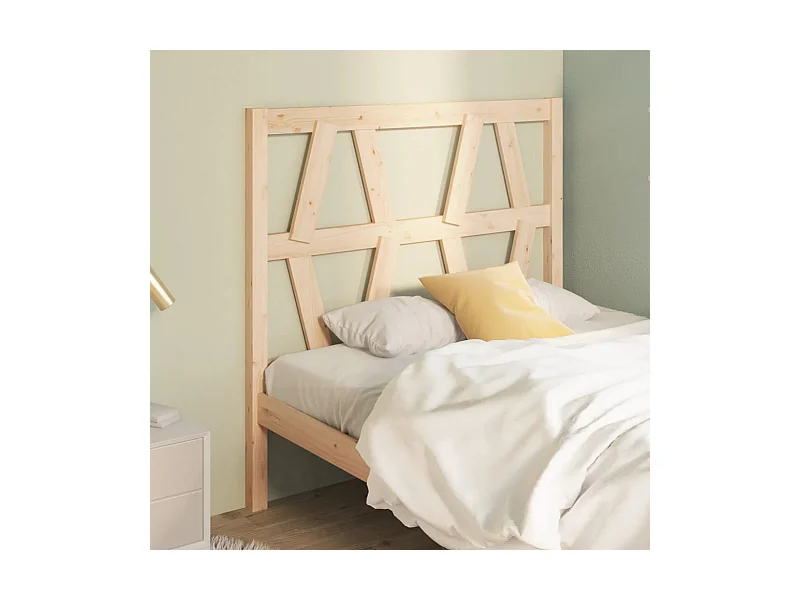 Hoofdbord 96x4x100 cm Massief grenenhout