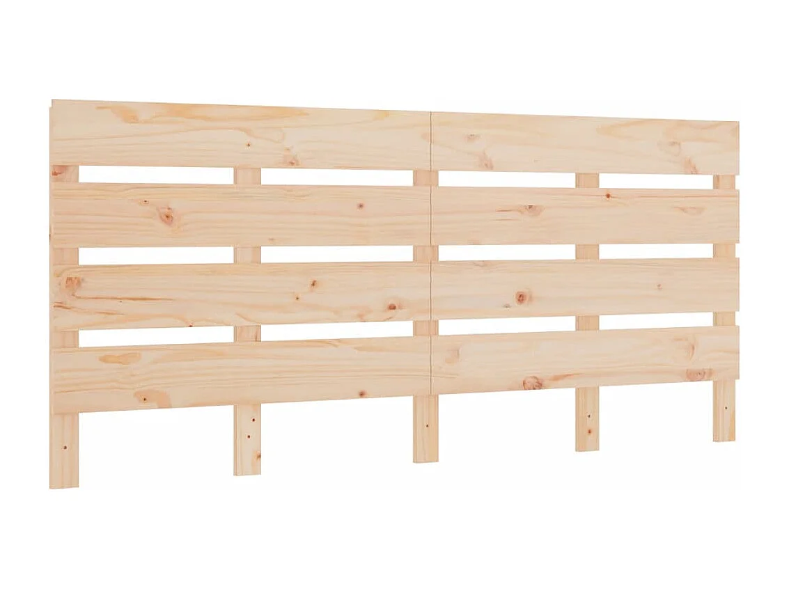 Testiera 180x3x80 cm Legno massello di pino