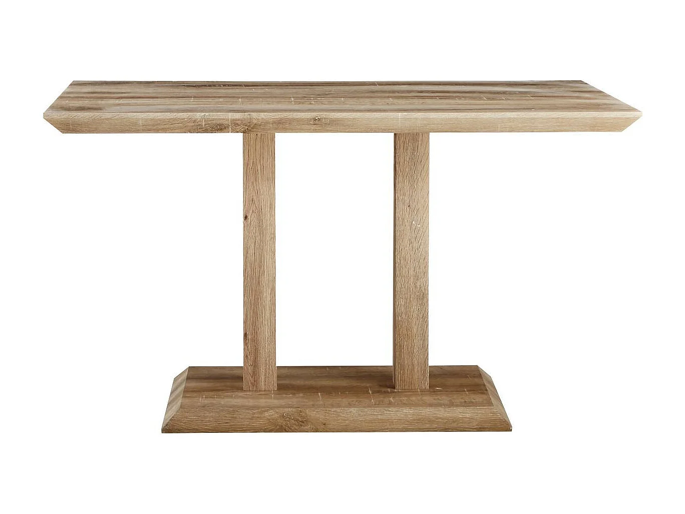 Table repas "Alina" - 130 x 80 x 75 cm - Chêne