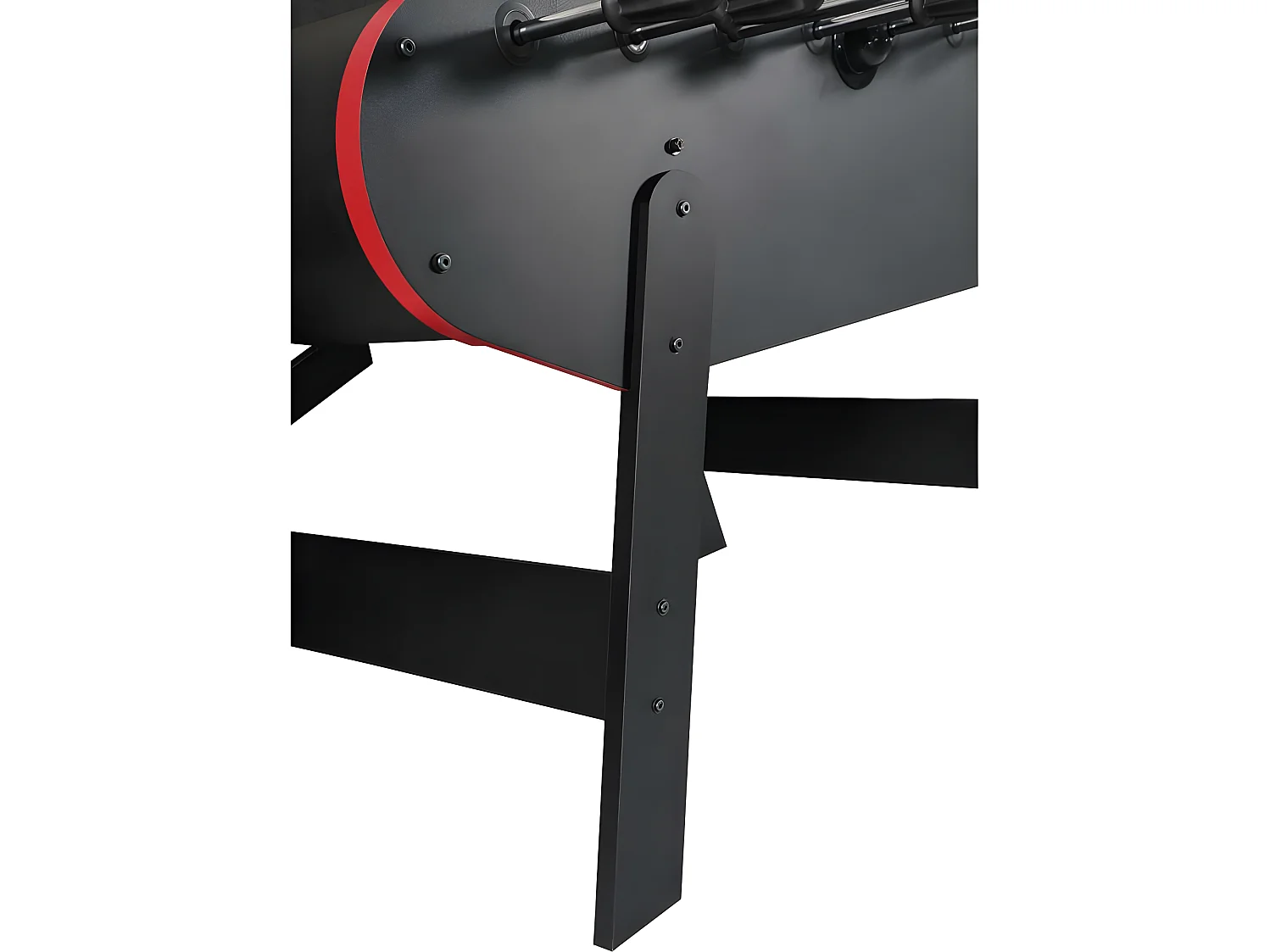 Futbolín - 140 x 74 x 86 cm - Negro