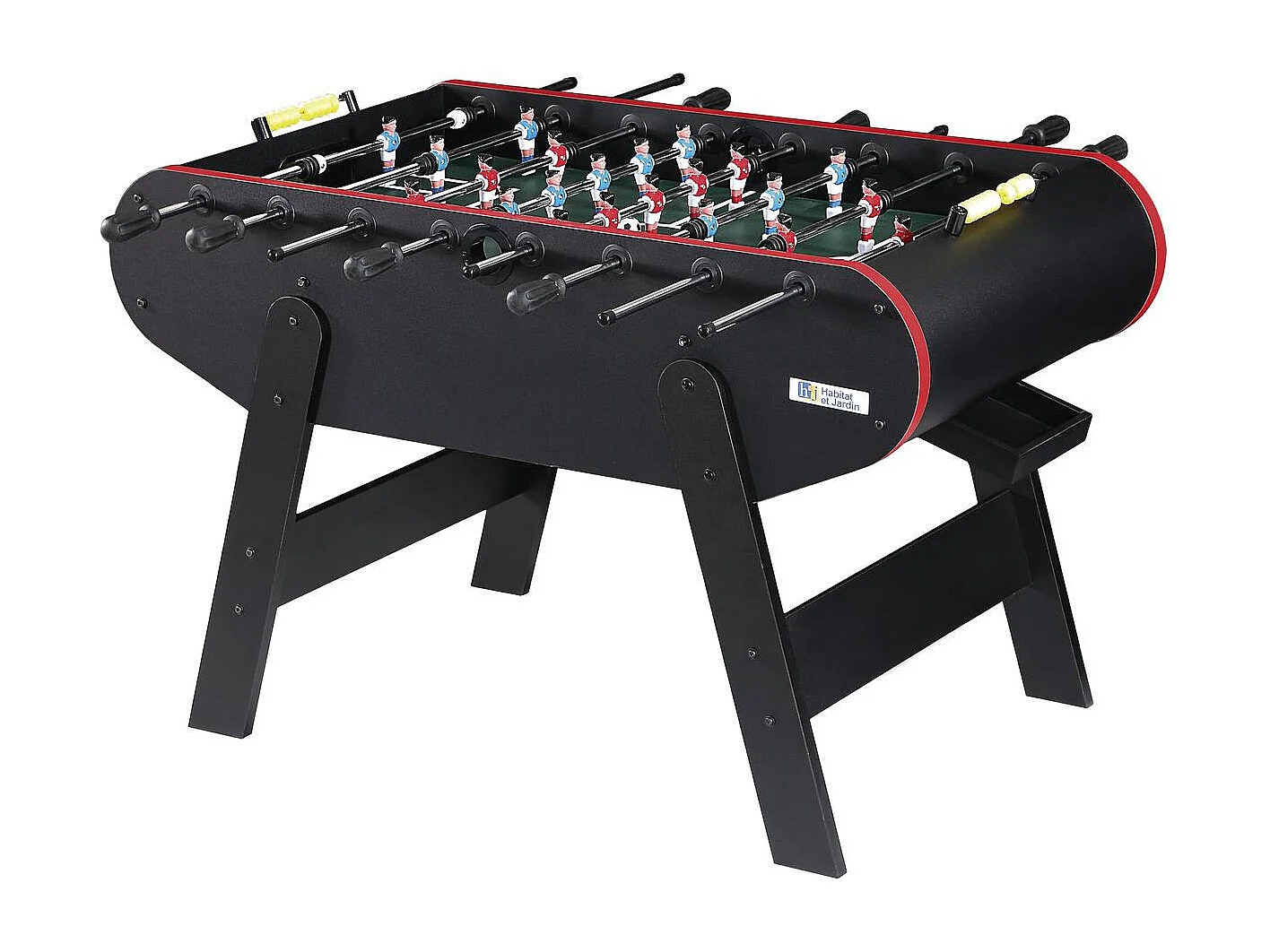 Baby foot - 140 x 74 x 86 cm - Noir