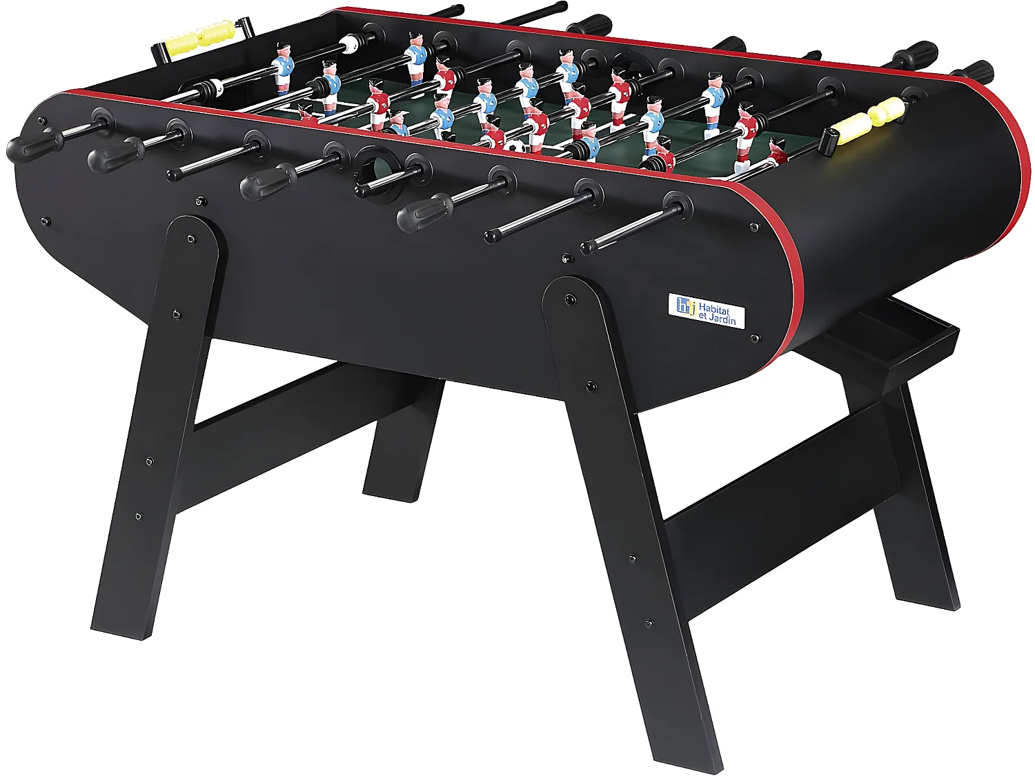 Baby foot - 140 x 74 x 86 cm - Noir