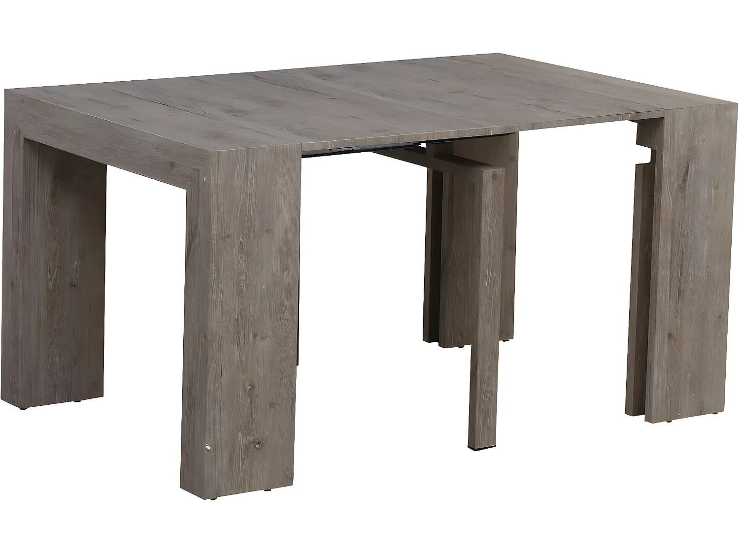 Table console extensible "Elsa" - 300/50 x 94 x 75 cm - Chêne