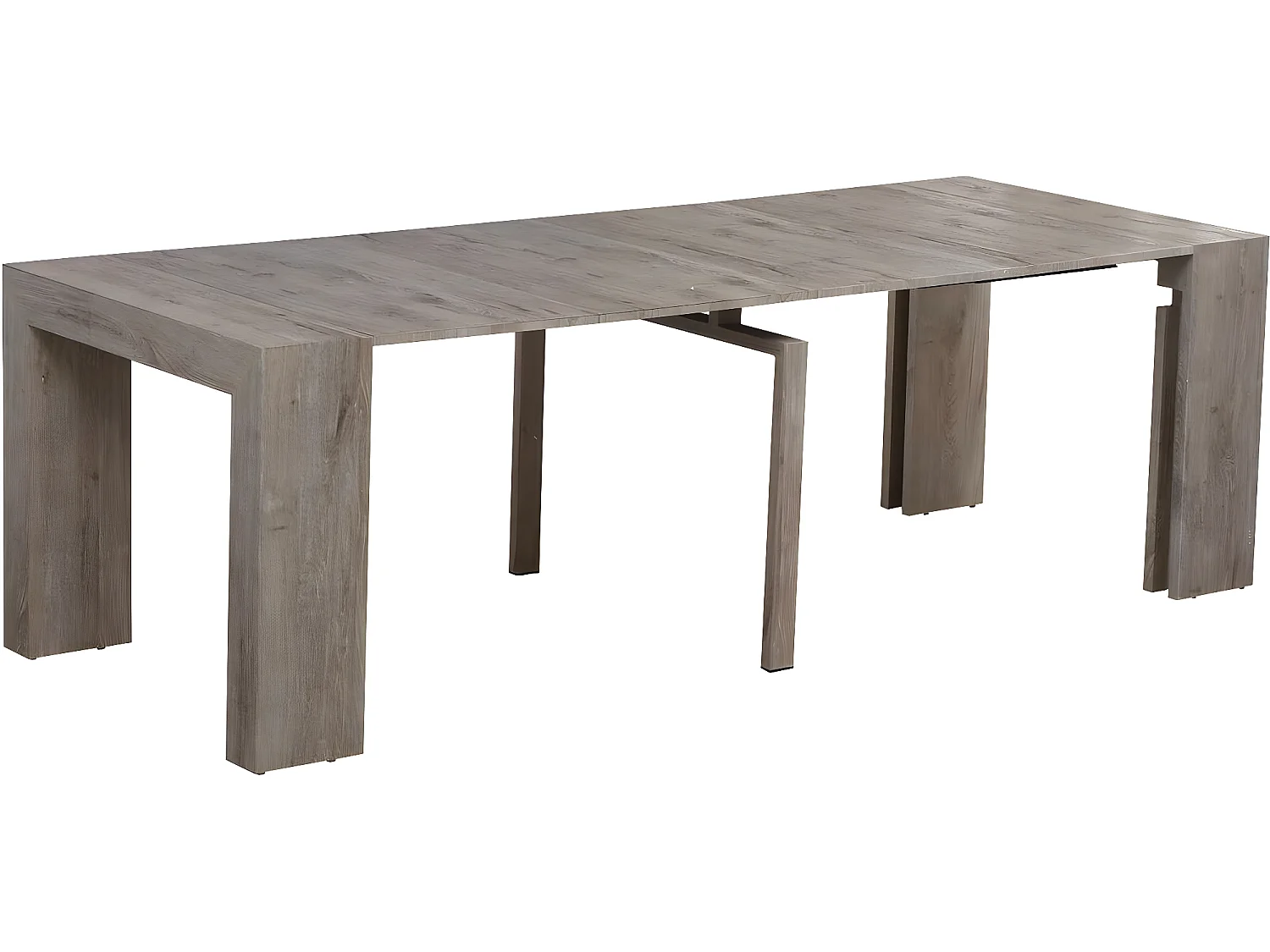 Table console extensible "Elsa" - 300/50 x 94 x 75 cm - Chêne