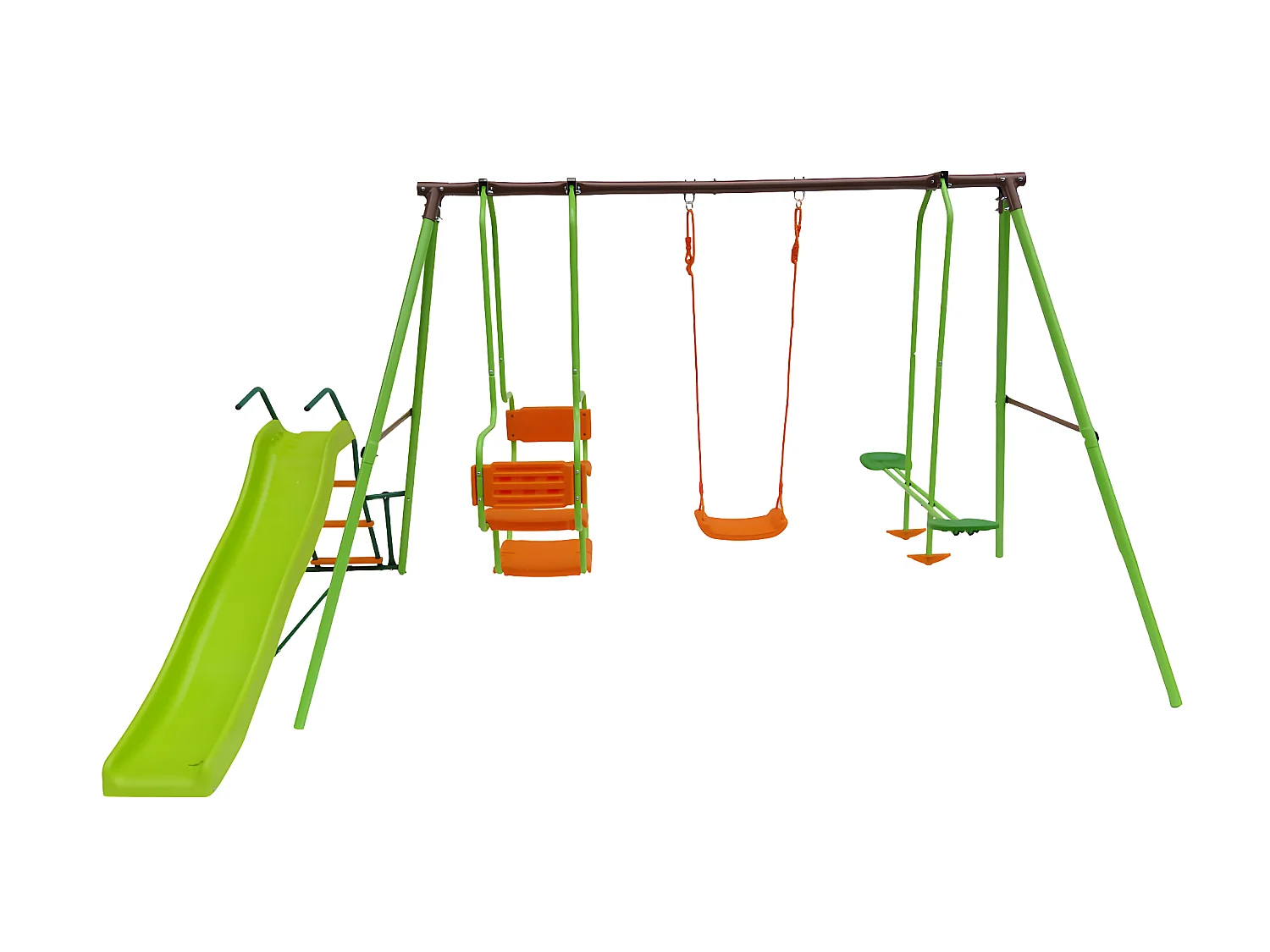 Portique acier "Ludo" - 1.96m - 4 agrès