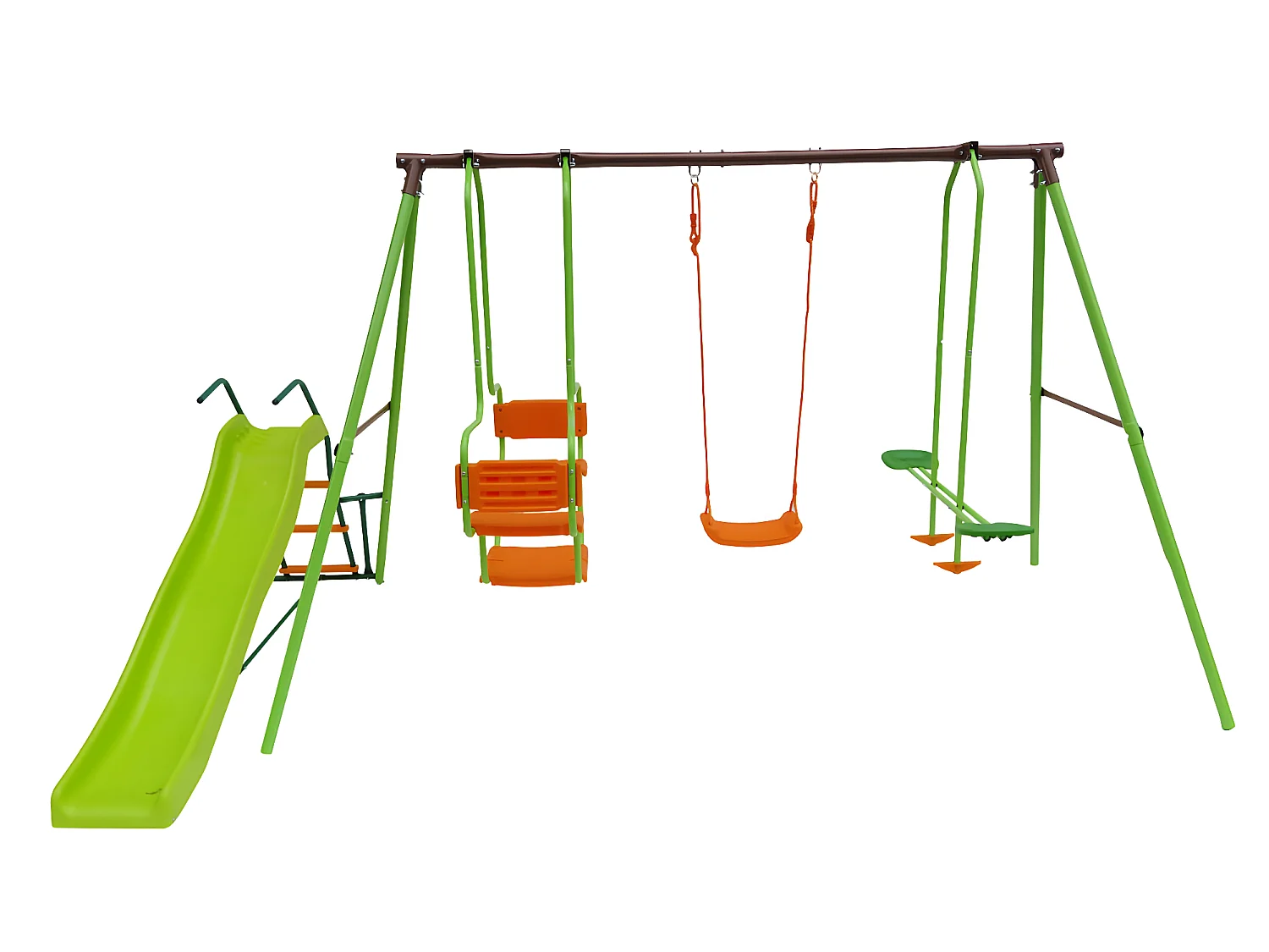 Portique acier "Ludo" - 1.96m - 4 agrès