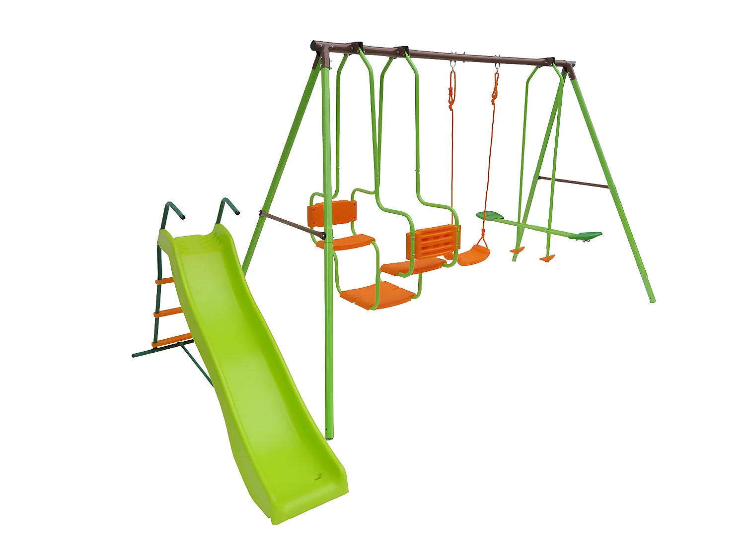 Portique acier "Ludo" - 1.96m - 4 agrès