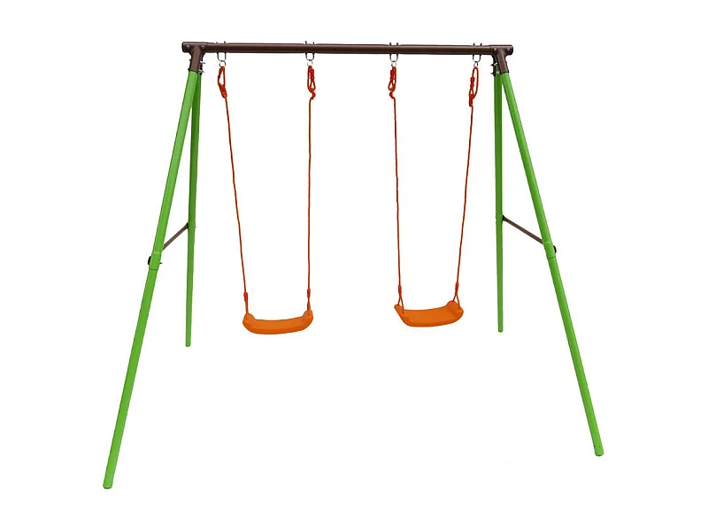 Huśtawki stalowe "Polo" - 1.96 m - 2 urządzenia