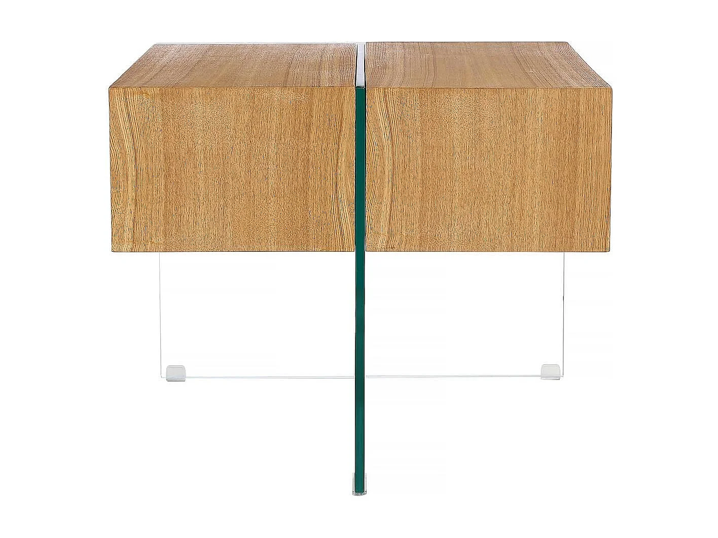 Tavolino "Venezia"  - 60 x 60 x 50 cm - Finitura Quercia