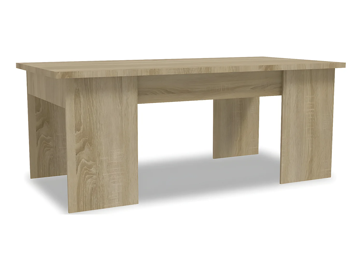 Tavolino "Diana" - 102 x 50 x 43 cm - Rovere