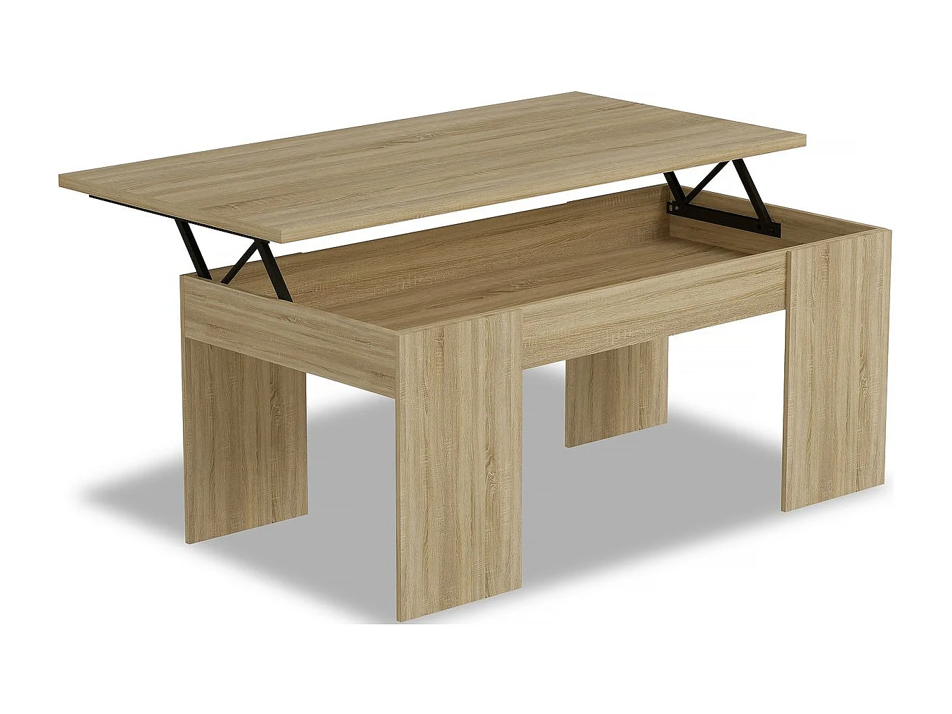 Table basse "Diana" - 102 x 50 x 43 cm - Chêne