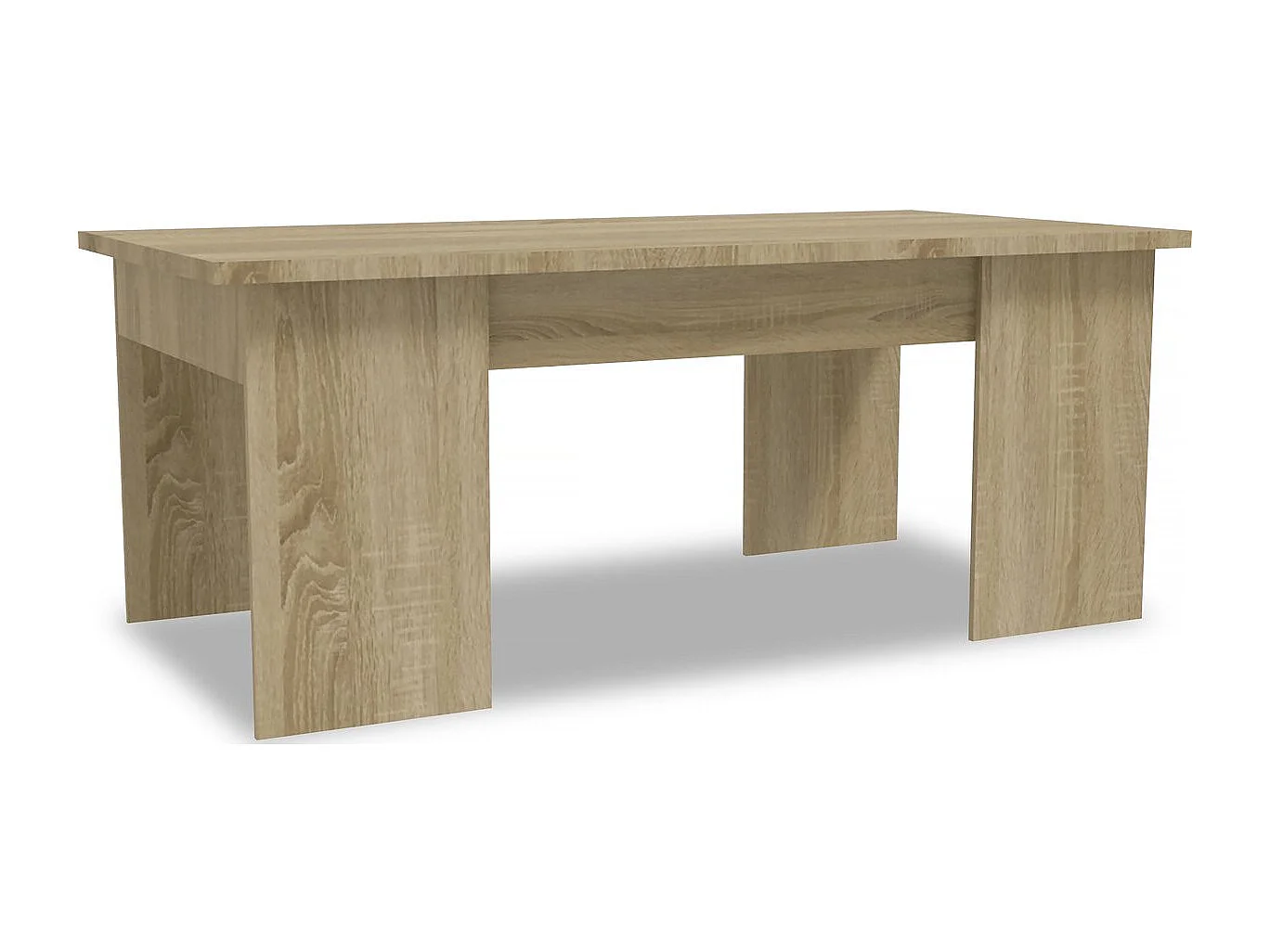 Table basse "Diana" - 102 x 50 x 43 cm - Chêne