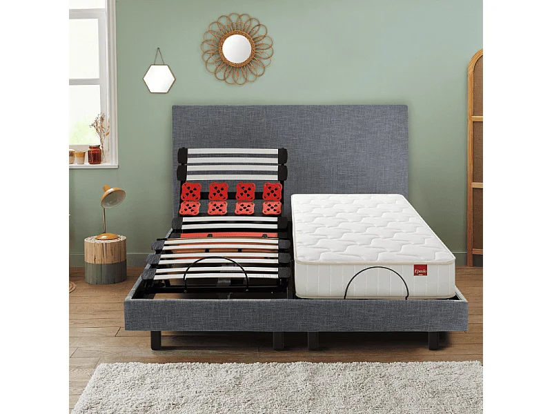 Matelas Relaxation Epeda BALADE Ferme 2x90x200