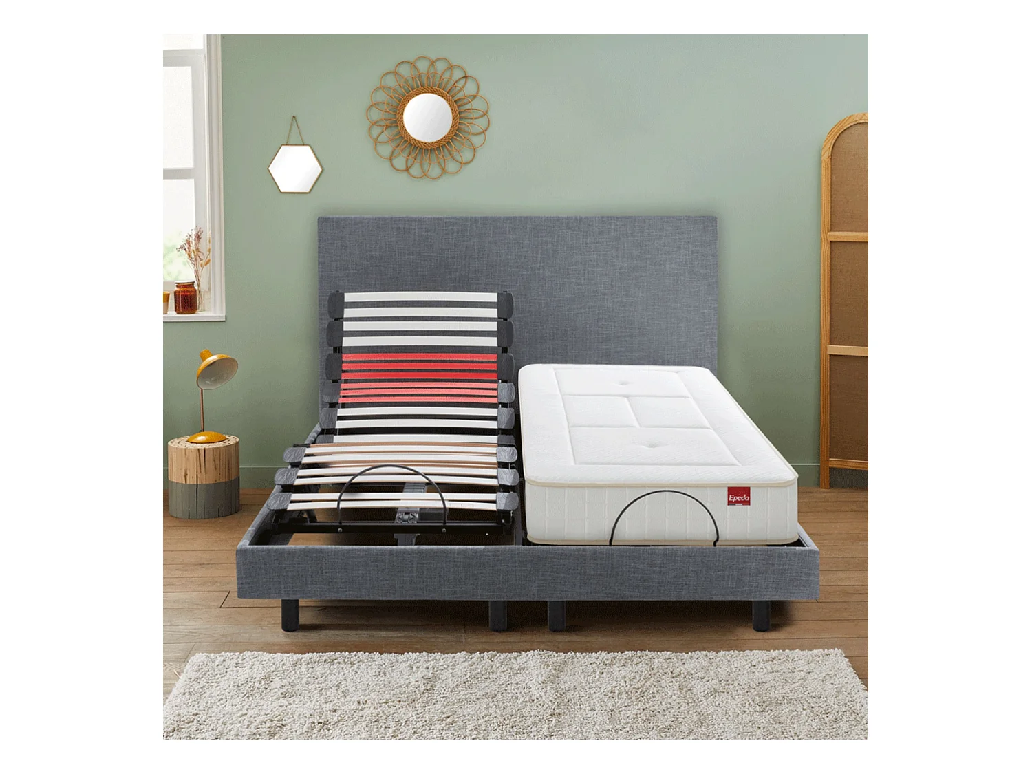 Matelas Relaxation Epeda BALADE Enveloppant 2x90x200