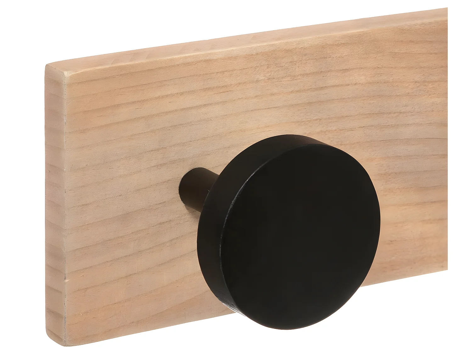 Wandhakenleiste mit 6 Haken 64 x 9.5 x 14 cm