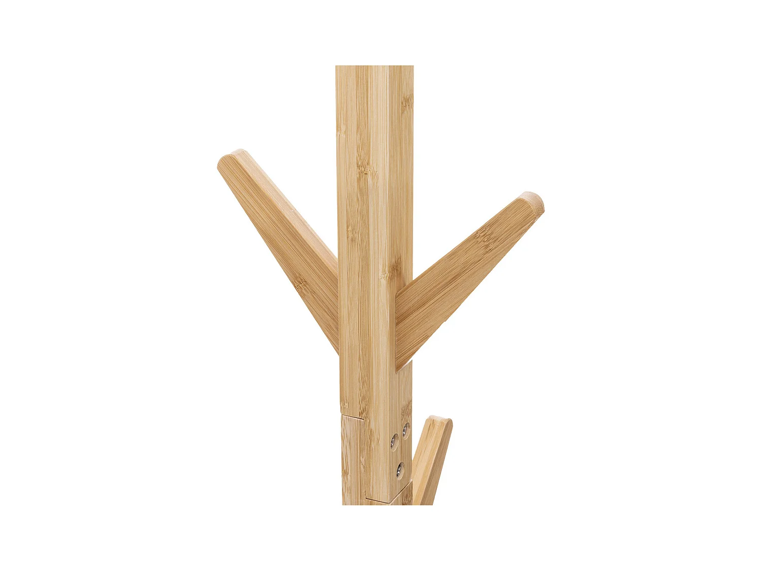 Porte-manteaux 8 Patères en Bambou H 178 cm