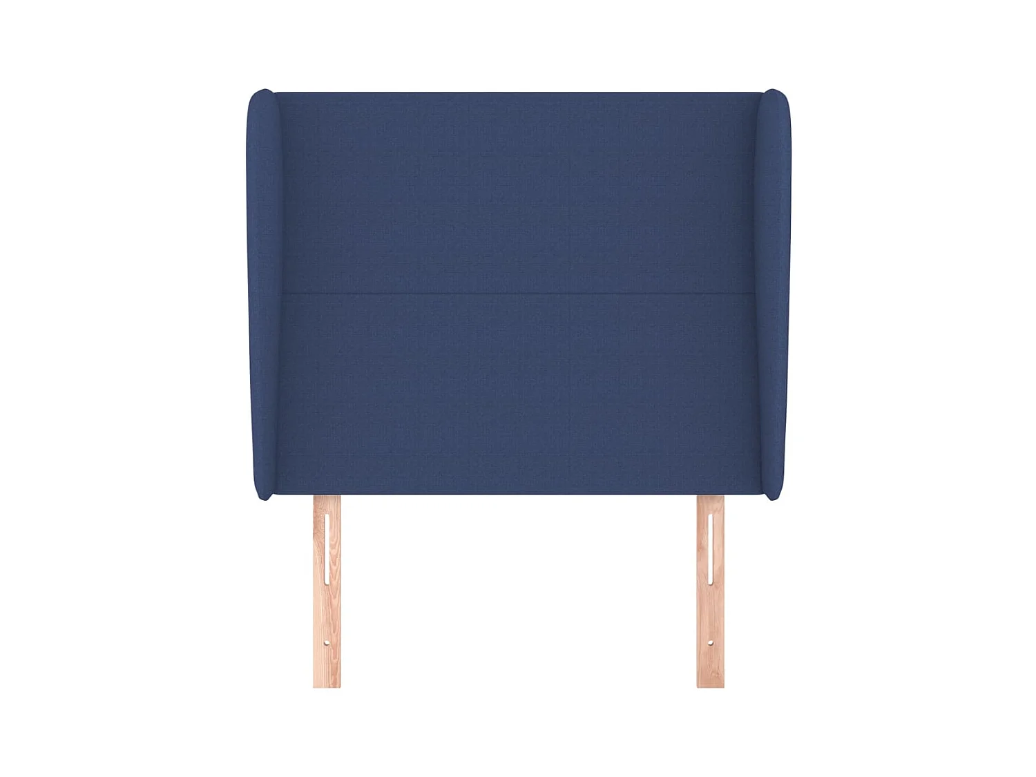 Cabecero con alas Azul 93x23x118/128 cm Tela