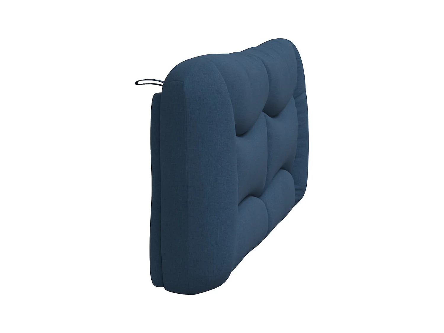 Blauw hoofdbordkussen 160 cm stof