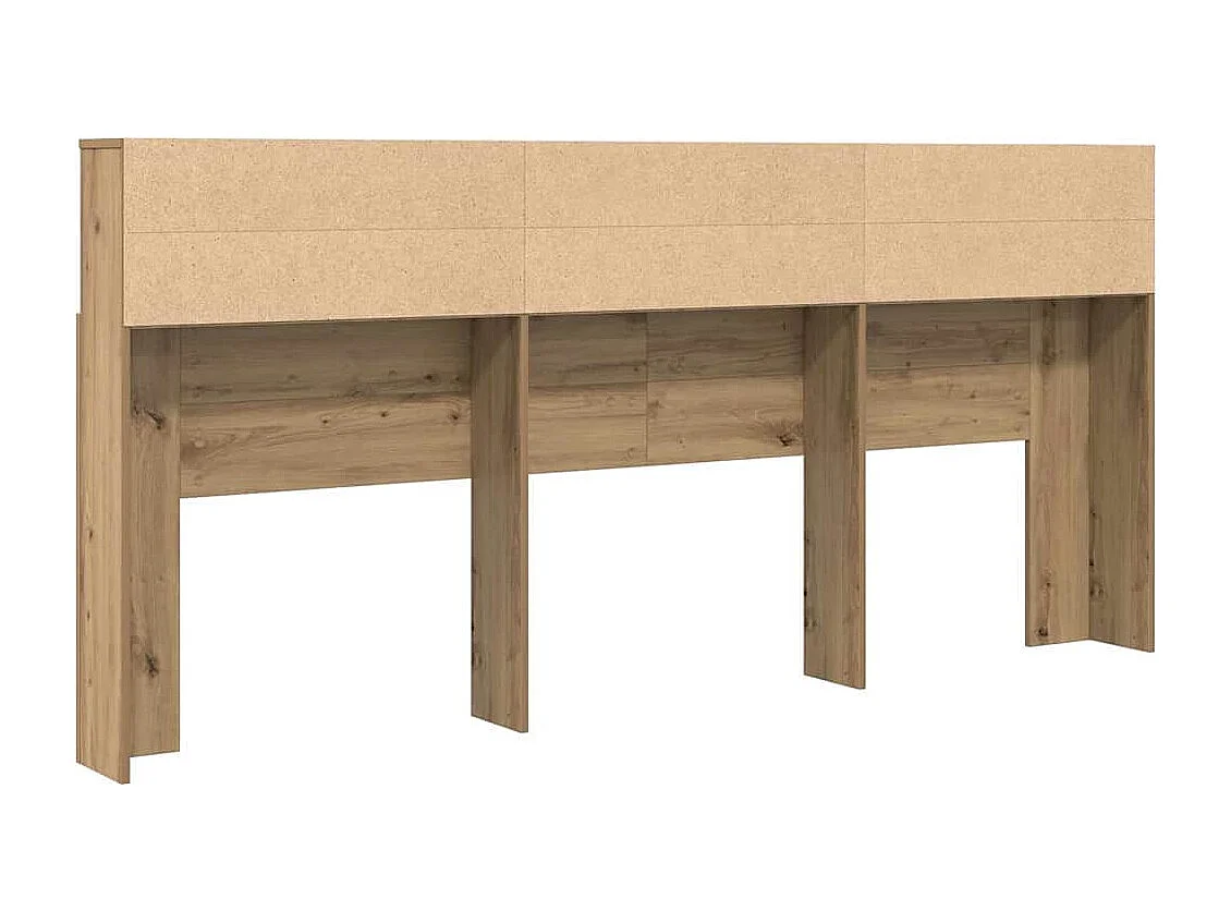 Cabecero de roble artesanal 220 x 19 x 101,5 cm