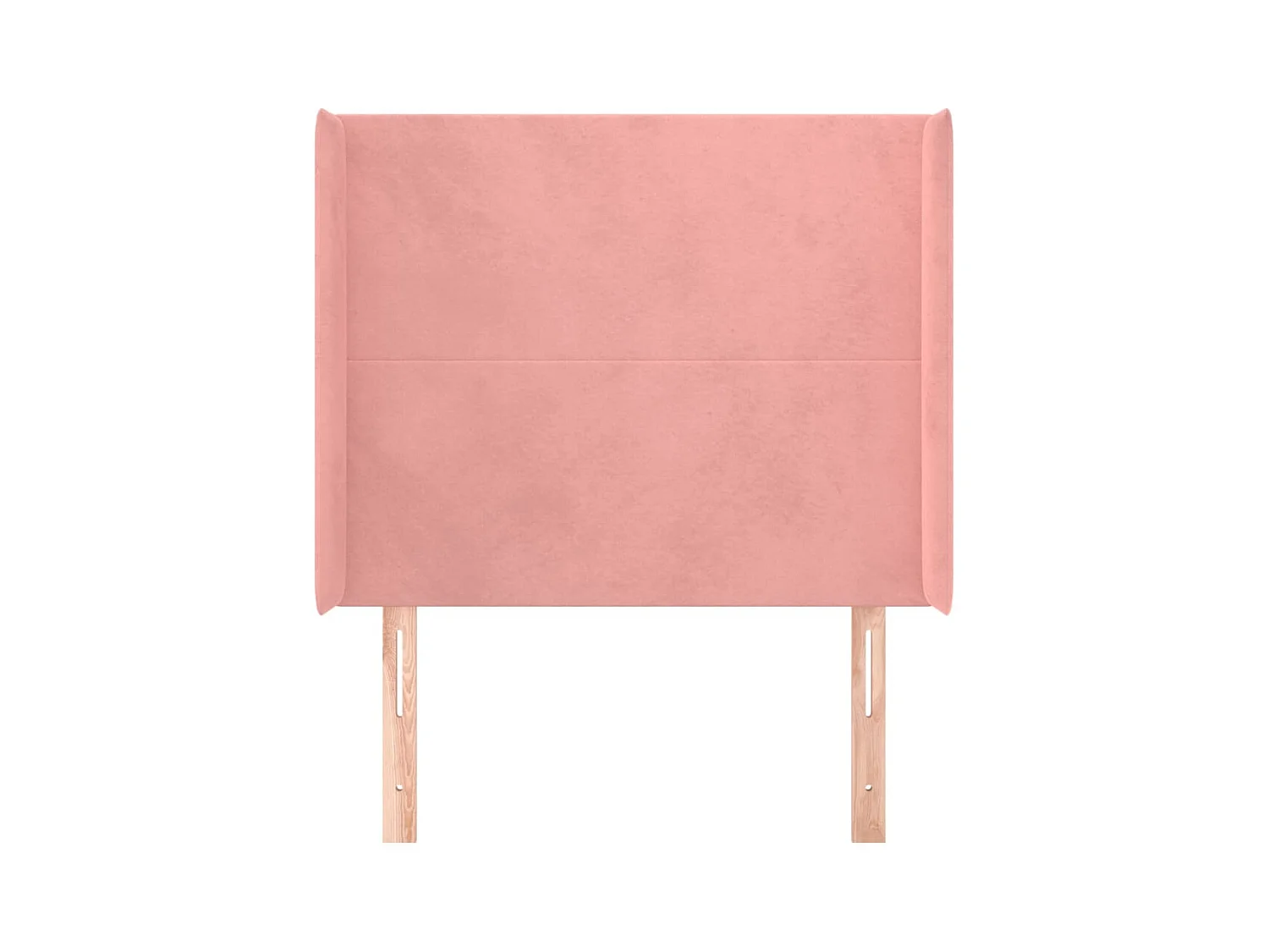 Hoofdbord met oren Rose 83x16x118/128 cm Fluweel