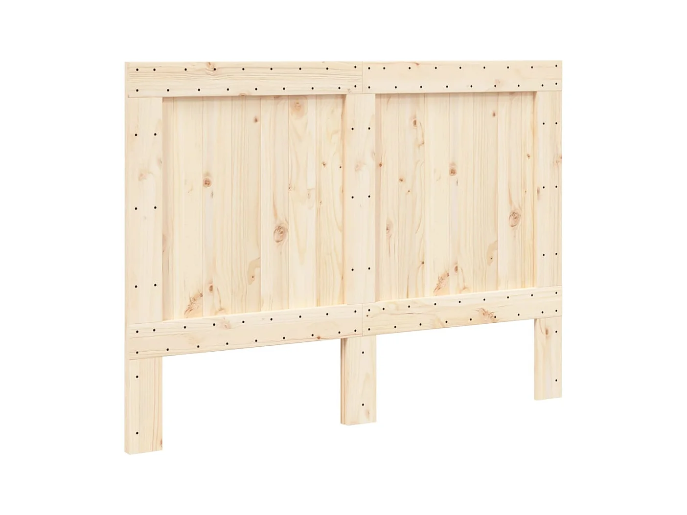 Hoofdbord 140x104 cm massief grenenhout