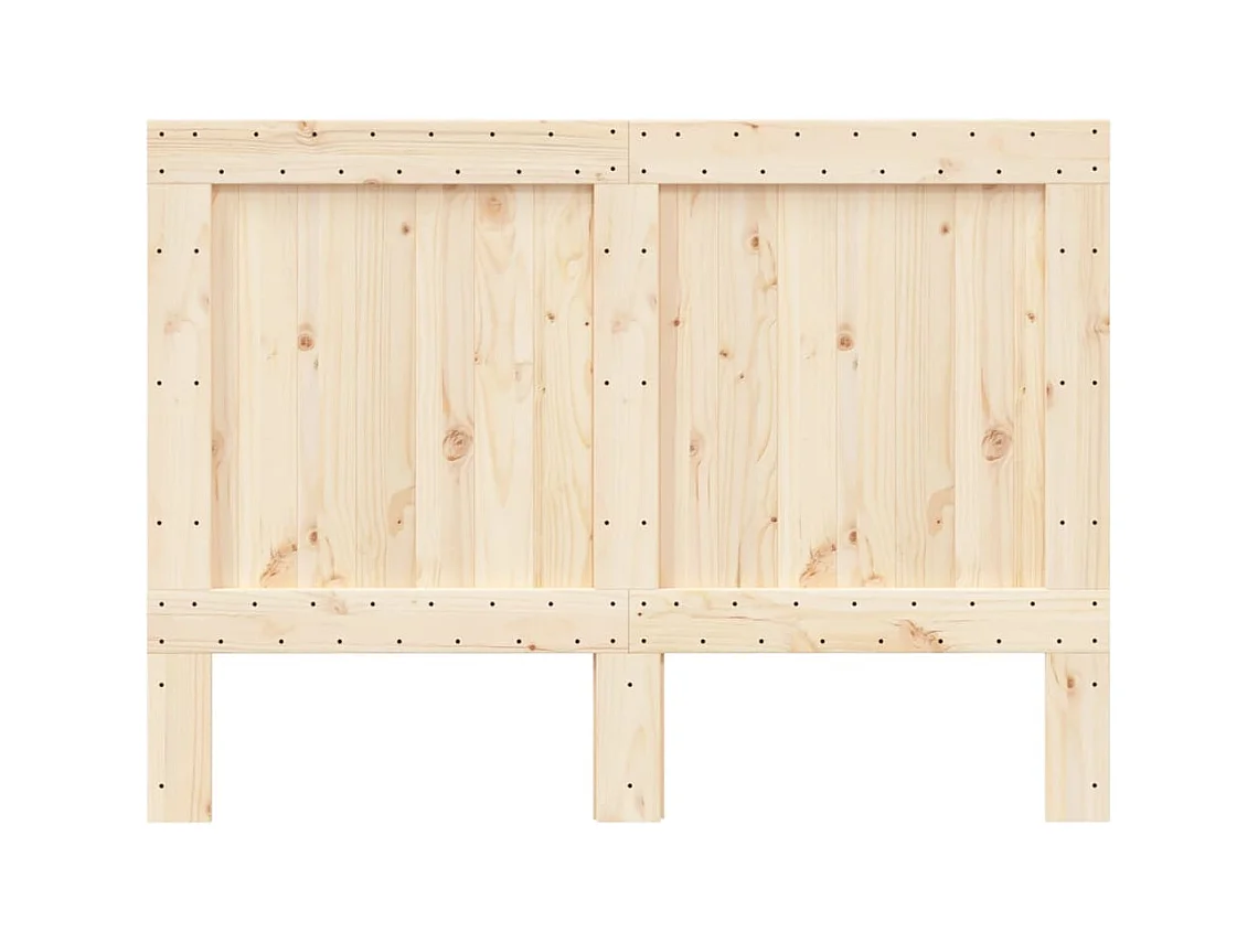 Hoofdbord 140x104 cm massief grenenhout