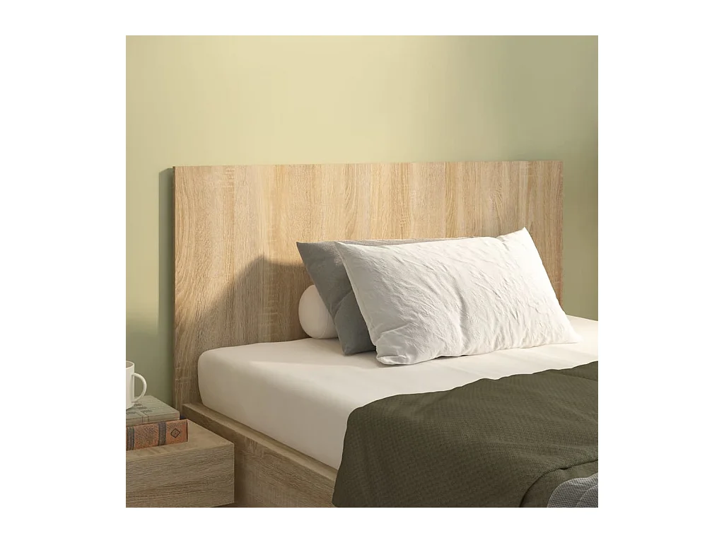 Testiera in rovere Sonoma 120x1,5x80 cm in legno ingegnerizzato