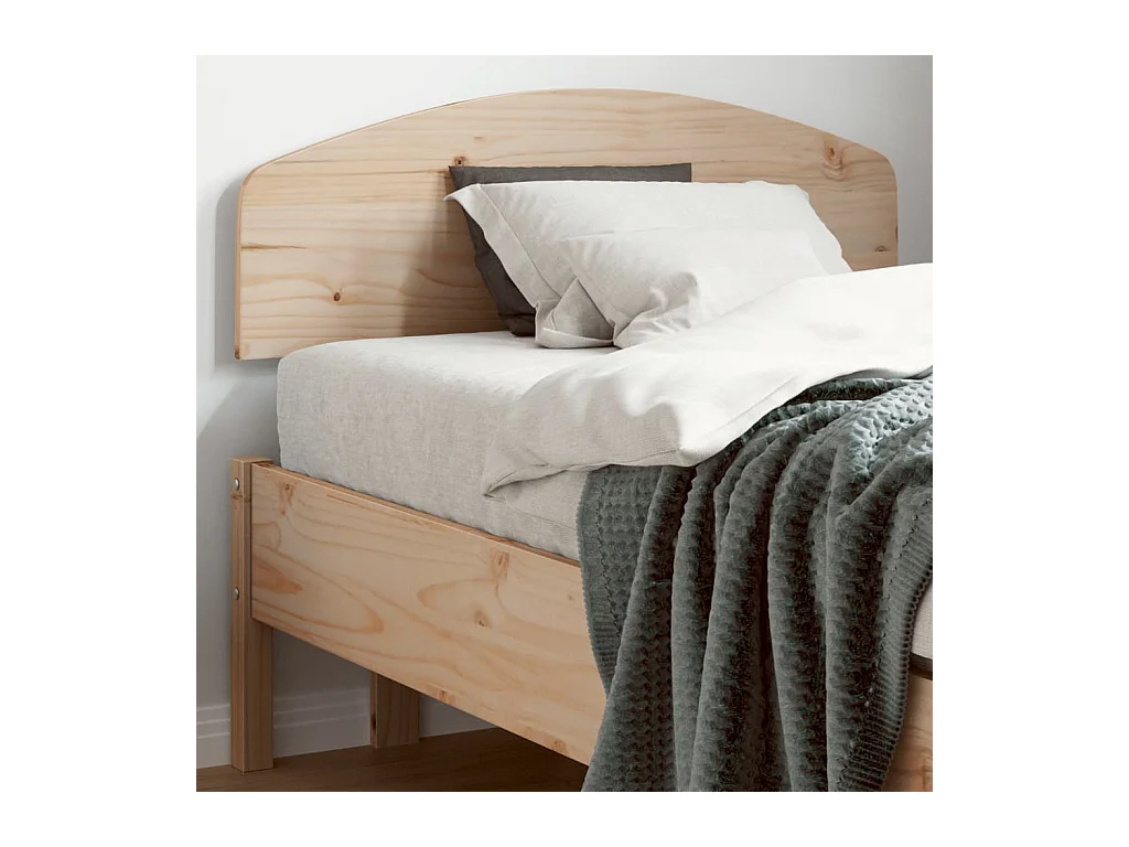 Tête de lit 75 cm bois massif de pin